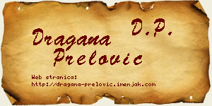 Dragana Prelović vizit kartica